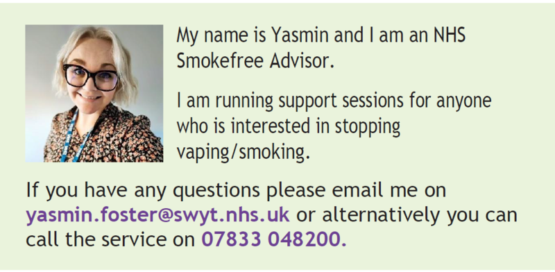 Supporting image for 11 to 17 in Sheffield and wanting supporting to Quit ? 